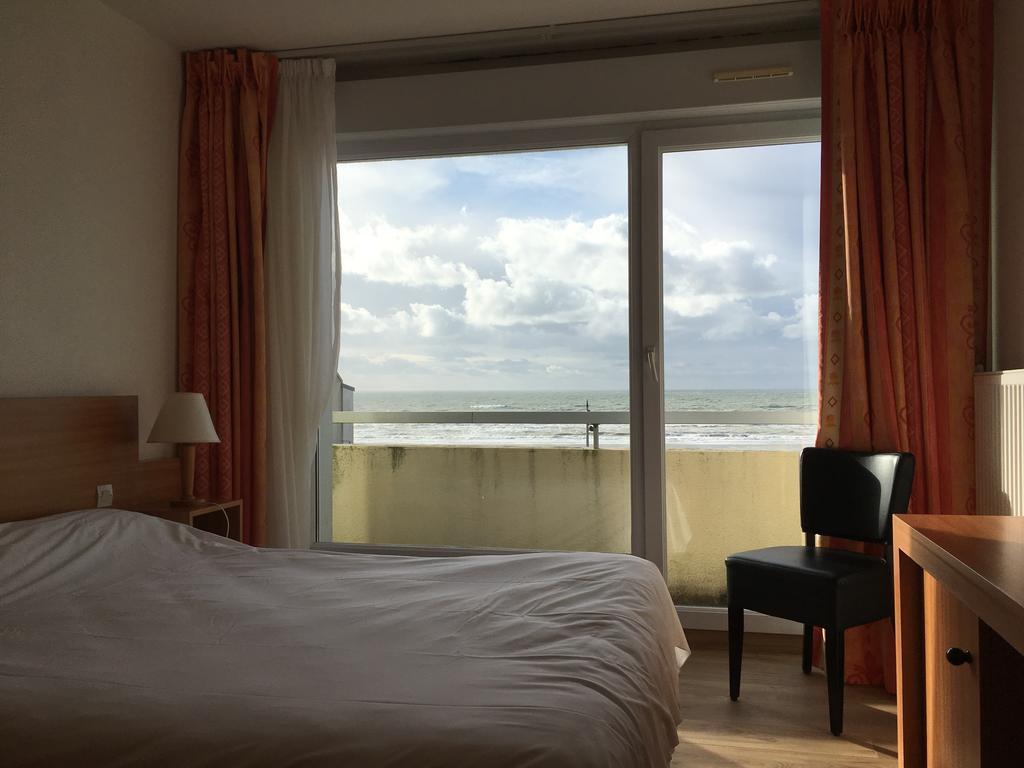 Hotel La Terrasse Fort-Mahon-Plage Buitenkant foto
